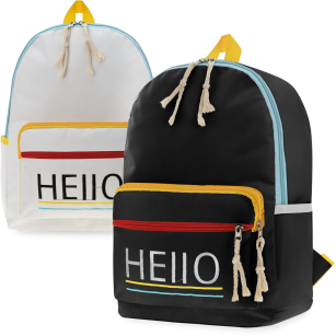 Młodzieżowy plecak szkolny wycieczkowy kolorowy dla chłopca dziewczynki