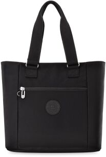 Peterson shopperka torebka damska duża torba pojemna torebka shopper na ramię zakupowa miejska - czarna