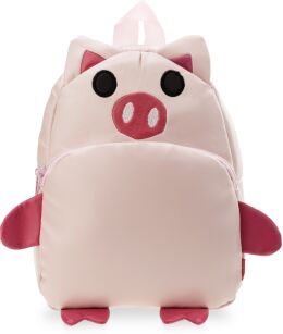 Mały plecak plecaczek do szkoły przedszkola zwierzątka zoo - świnka