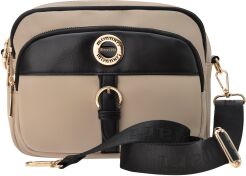 Torebka damska Monnari wodoodporna listonoszka z paskiem na ramię - beżowa