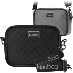 NUUBAG pikowana listonoszka torebka polskiej produkcji