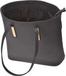 Klasyczna torebka damska shopper bag elegancka torba łódka na ramię - szary - 3