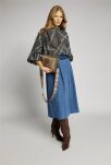 Monnari torebka damska pikowana crossbody na ramię z regulowanym paskiem - taupe - 5