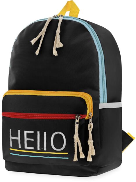 Młodzieżowy plecak szkolny wycieczkowy kolorowy dla chłopca dziewczynki