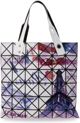 Torebka damska shopper bag 3d trójwymiarowa - paris