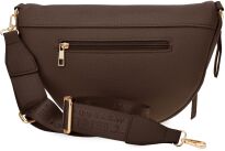 Saszetka damska Peterson na ramię elegancka nerka z kieszeniami torebka crossbody - brązowy - 3
