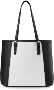 TOREBKA DAMSKA SHOPPER BAG ŁÓDKA HIT GWIAZD  - CZARNY