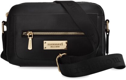 Monnari sportowa listonoszka mała torebka crossbody z długim paskiem - czarna