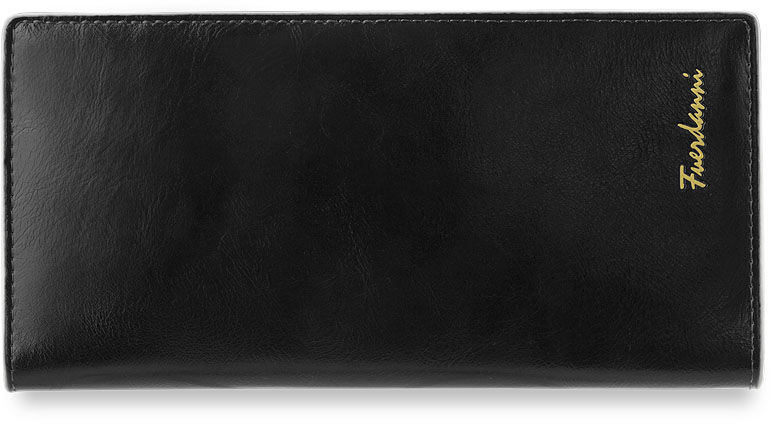 Portfel męski etui organizer na karty dokumenty - czarny