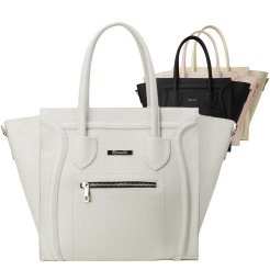 Torba damska bag trapez pojemna klasyczna torebka shopper