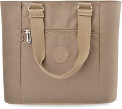 Peterson shopperka torebka damska duża torba pojemna torebka shopper na ramię zakupowa miejska - beżowa