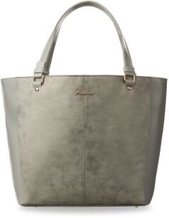 TOREBKA SHOPPER BAG GWIAZD DAMSKA ŁÓDKA - SZARY 