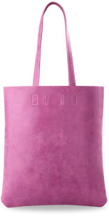 TOREBKA DAMSKA, MIEJSKA, NA RAMIĘ , SHOPPER BAG - RÓŻOWA