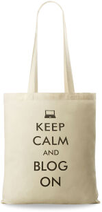 Torba shopperbag eko torba bawełniana z nadrukiem na zakupy- keep calm