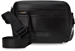 Monnari wodoodporna torba damska torebka listonoszka sportowa miejska crossbody - czarna