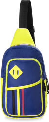 Uniwersalny plecak sportowy poręczny na jedno ramię - niebieski