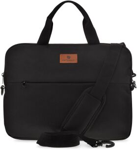 Torba na laptopa uniwersalna teczka aktówka torebka biznesowa - czarna