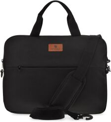 Torba na laptopa uniwersalna teczka aktówka torebka biznesowa - czarna