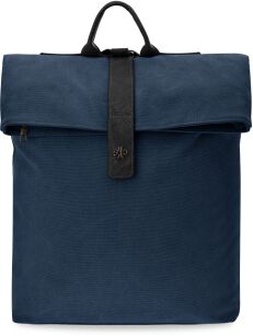 JENNIFER JONES pojemny solidny plecak worek miejski outdoor na laptopa duży turystyczny podróżny szkolny - granatowy