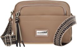 Monnari torba damska zawieszona na pasku torebka listonoszka - beżowa