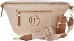 Monnari torba crossbody elegancka nerka damska saszetka listonoszka z etui - beżowa