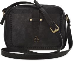 Torebka damska listonoszka crossbody torba na ramię - czarna