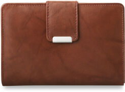 Poręczny damski portfel portmonetka - rdzawy