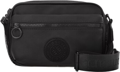 Monnari torebka damska crossbody na regulowanym pasku mała torba sportowa listonoszka - czarna