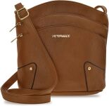 Pojemna miejska listonoszka crossbody torebka damska z kieszonkami - niebieski - 7