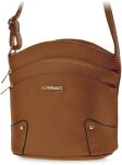 Pojemna miejska listonoszka crossbody torebka damska z kieszonkami - niebieski - 8
