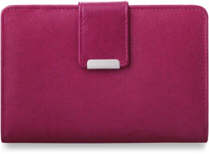 Poręczny damski portfel portmonetka - różowy