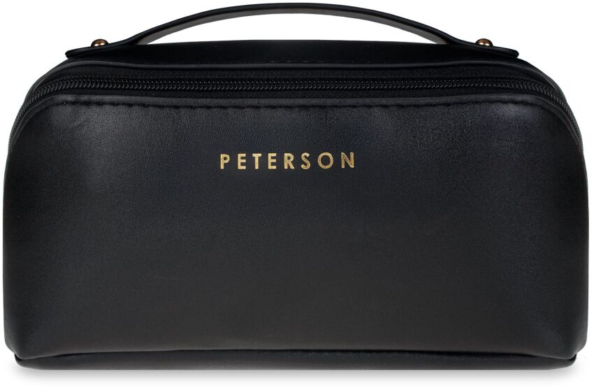 Kosmetyczka podróżna saszetka organizer kuferek na kosmetyki - czarna